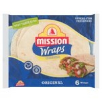 Morrisons  Mission Deli Plain Tortilla Wraps