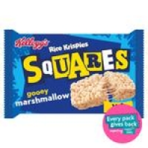Kelloggs Rice Krispies Squares Marshmallow Snack Bars  £1.50