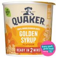 Morrisons  Quaker Oat So Simple Golden Syrup Porridge Pot