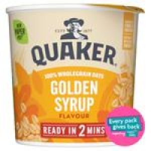 Quaker Oat So Simple Golden Syrup Porridge Pot £1.29