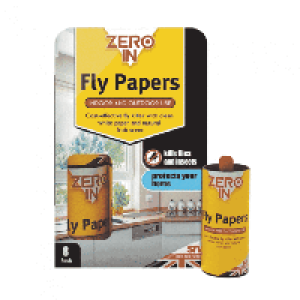 RobertDyas  Zero In Fly Papers 8 Pack