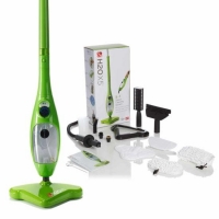 RobertDyas  H2O X5 5-in-1 Steam Cleaning Mop with Accessories - Green