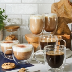 Crofton Coffee 2 Pack Glasses