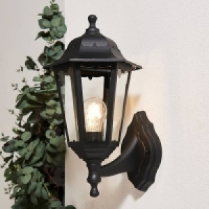 Rutland Outdoor Wall Lantern - Black