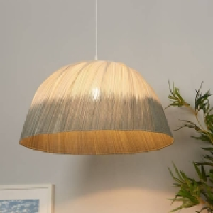 House Beautiful Ibiza Bamboo Shade - Blue Ombre