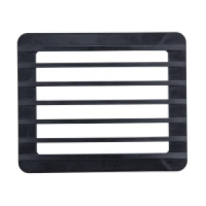 Lutec TEC30 Floodlight Louvre - Black