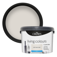 Homebase  Crown Living Colours Matt Emulsion Cashmere Cream - 10L