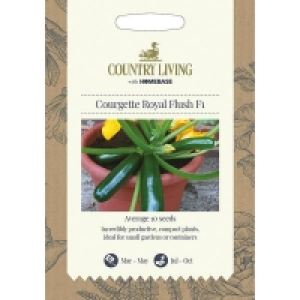 Country Living Courgette Royal Flush F1 Seeds