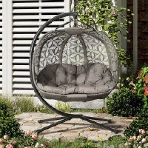 Outsunny Outdoor Double Hanging Chair £319.00
