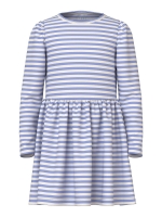 LittleWoods Name It Mini Girls Striped Long Sleeve Jersey Dress - Easter Egg