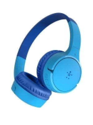 LittleWoods Belkin Soundform Mini Wireless On-Ear Headphones for Kids - Blue