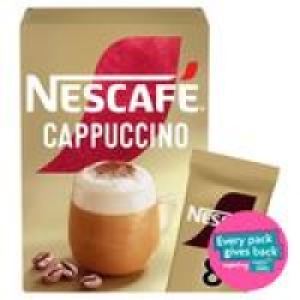 Nescafe Gold Cappuccino Instant Coffee 8 x Sachets £1.75