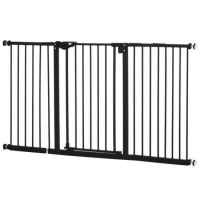 RobertDyas  PawHut Retractable Pet Safety Gate w/ 3 Extensions