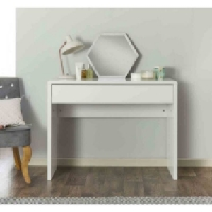 RobertDyas  Lloyd Pascal Hadleigh Dressing Table Desk - White