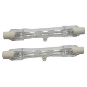 Halogen Linear R7S 78mm 120W Light Bulb - 2 pack
