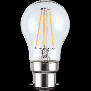 TCP Filament Globe Clear 40W BC Warm Dimmable Light Bulb