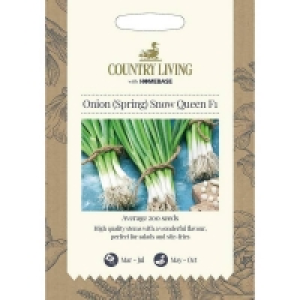 Mr. Fothergills Country Living Onion Snow Queen F1 Seeds