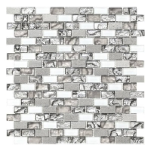 Homebase  House of Mosaics Kensington Mosaic Tile Sheet