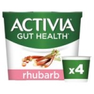 Morrisons  Activia Rhubarb Yogurt