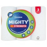 Morrisons  Mighty Big 3 Rolls Of Extra Large Sheets