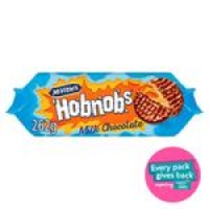 Morrisons  McVities Hobnobs Milk Chocolate Biscuits