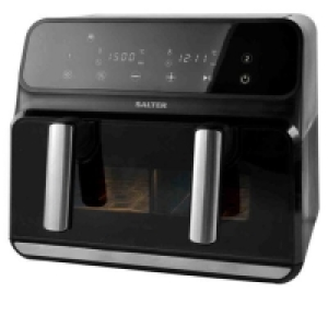 Salter Dual Air Fryer With Compartment Divider £99.99