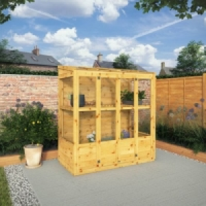 RobertDyas  Mercia Traditional Tall Wall Greenhouse