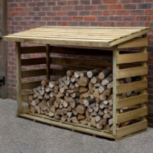 Forest Garden Large Pent Log Store £127.99