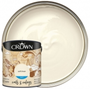 Crown Matt Emulsion Paint - Soft Linen - 2.5L