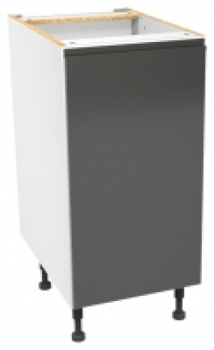 Madison Dark Grey Gloss Handleless Base Unit - 400mm