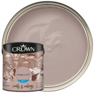 Crown Matt Emulsion Paint - Vintage Crush - 2.5L £12.00
