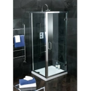 Bathstore Atlas Hinged Shower Door - 900mm (8mm Glass)