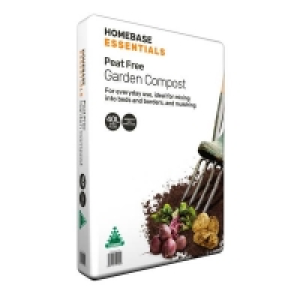 Homebase Essentials Peat Free Organic Garden Compost - 40L