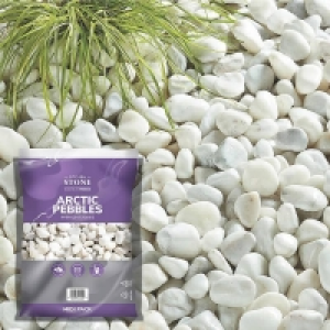 Stylish Stone Premium Arctic Pebbles, Midi Pack - 9kg