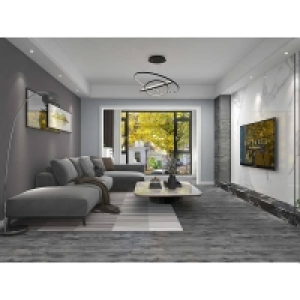 Rigid Core Luxury Vinyl Flooring Carbon Grey Plank