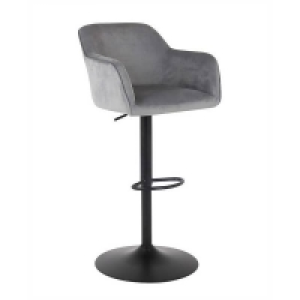 Homebase  Barbara Height Adjustable Bar Stool