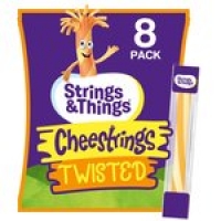 Morrisons  Strings & Things Cheestrings Twisted Cheese Snack