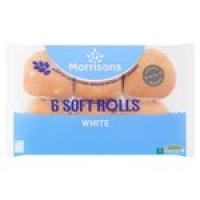 Morrisons  Morrisons Soft White Rolls