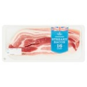 Morrisons  Morrisons Unsmoked Streaky Bacon 16 Rashers