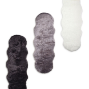 Aldi  Kirkton House Double Faux Fur Rug