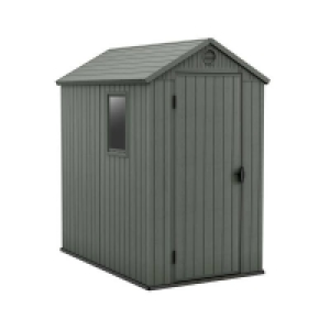 Keter Darwin 4x6 Apex Outdoor Storage Shed - Green