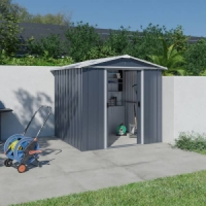 Homebase  Yardmaster 6x7ft Metal Apex Shed