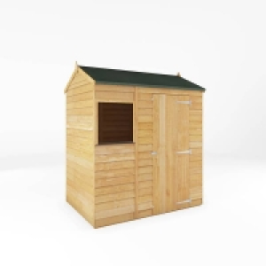 Homebase  Mercia 6 x 4ft Overlap Reverse Apex Shed