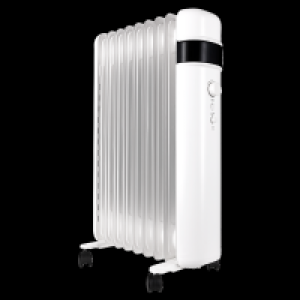 TCP Smart WiFi Portable Oil 9 Fin Radiator White 2000w