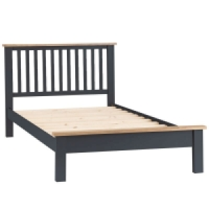 QDStores  Aurora Midnight Double Bed Pine 5 x 7ft