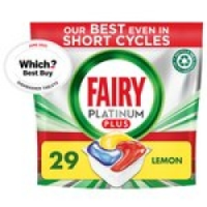 Fairy Platinum Plus Dishwasher Tablets Lemon £6.99