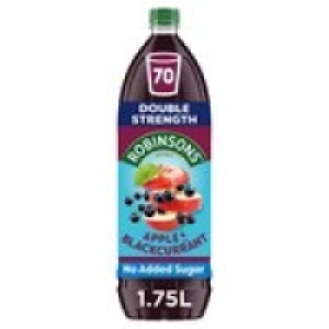 Ocado  Robinsons Double Strength Apple & Blackcurrant Squash