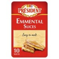 Ocado  President Emmental Cheese Slices
