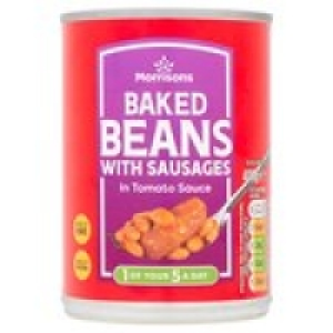 Morrisons Baked Beans & Sausages £0.99