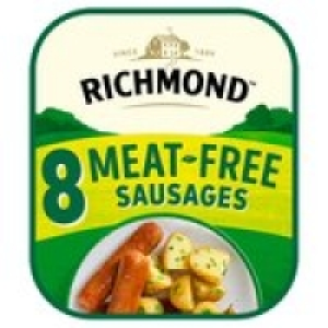 Richmond 8 Meat Free Vegan Sausages £1.75